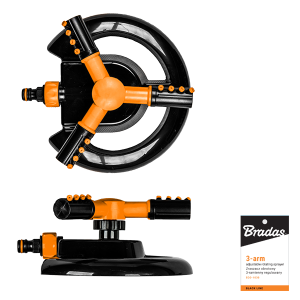 Zraszacz obrotowy 3-ramienny,regulowany