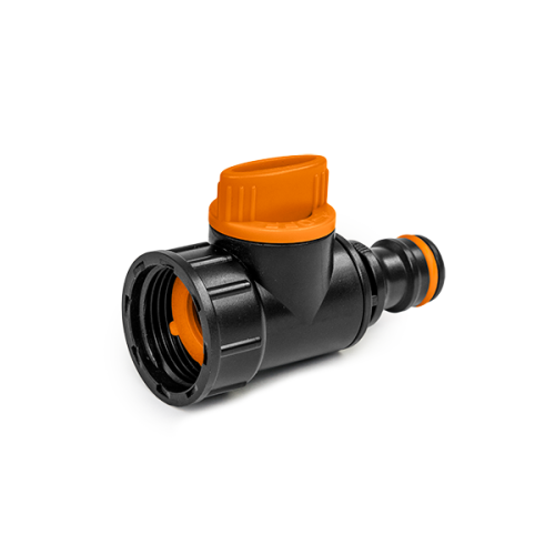 Przyłącze z zaworem GW 3/4" BLACK LINE