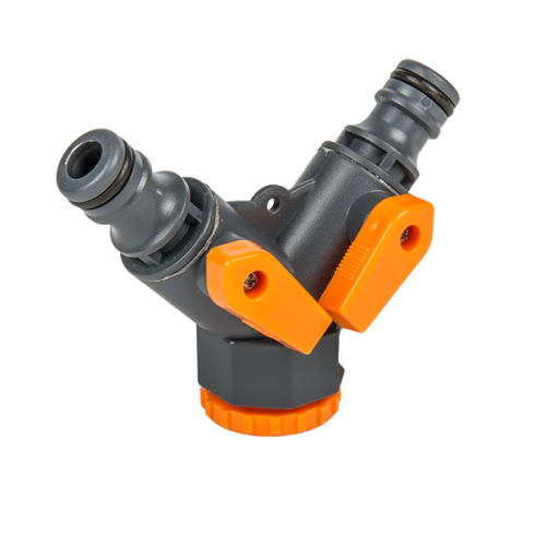 Trójnik z dwoma zaworami GW3/4"