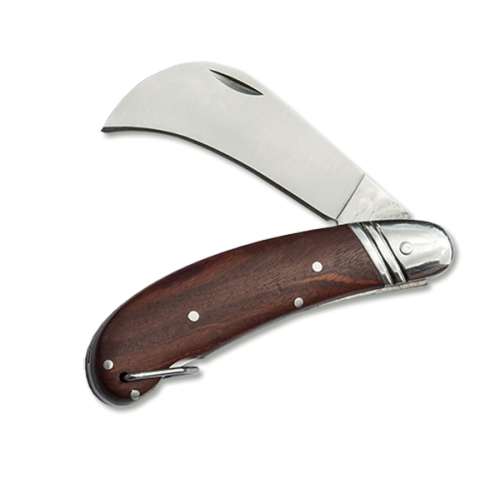 Nóż ogrodniczy SIERPOWY składany