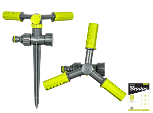 Zraszacz LE 3-ramienny, obrotowy na kolcu