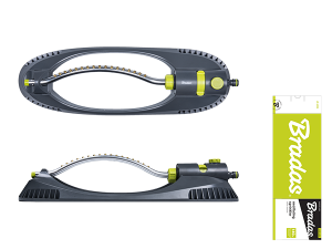 Zraszacz LE wahadłowy 17 mosiężnych dysz