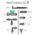 Zestaw złączek do nawodnień 53szt QJ