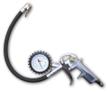 Pistolet do pomp. kół z manometr. blistr