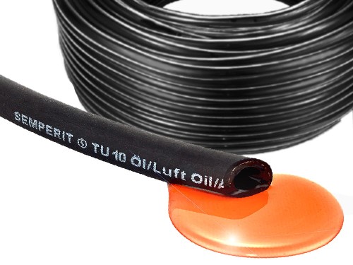 Wąż fi 6/1Mpa - SEMPERIT  TU 10 BAR tłoczny - 100m rolka