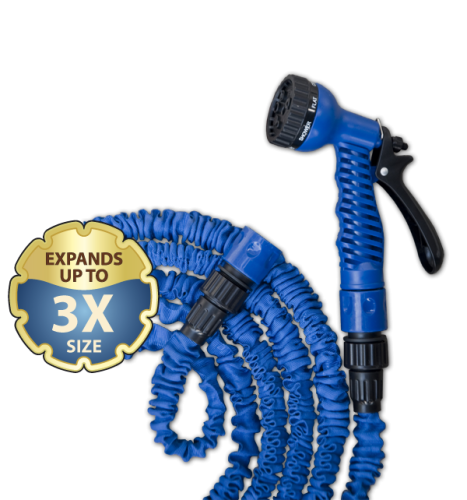Komplet zraszający TRICK HOSE 7,5m-22m niebieski