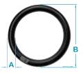 Oring do szybkozł.  PERROT 108 MM