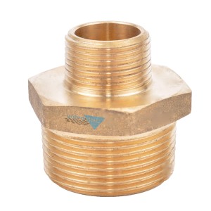 Nypel redukcyjny 1/2"x3/8" mosiądz