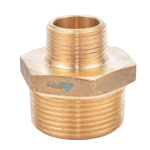 Nypel redukcyjny 3/4"x1/2" mosiądz