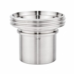 Męskie złącze spożywcze DN75(80) gładkie SS316