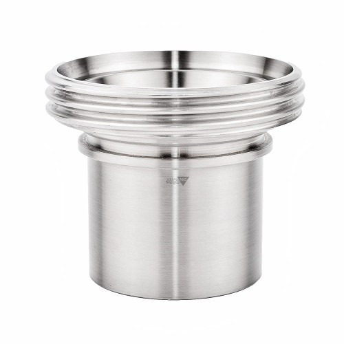 Męskie złącze spożywcze DN75(80) gładkie SS316