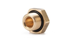 Korek mosiężny M12x1.5 z uszczelniaczem