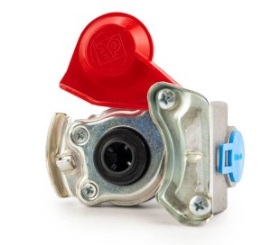 Złacze pneumatyczne czerwone/miękkie M16x1,5 BZ 114