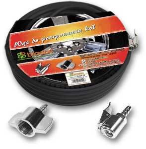 Komplet do pompowania kół dł.12m