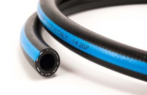 Wąż techn. REFITTEX 40bar 19*28mm niebieski pasek