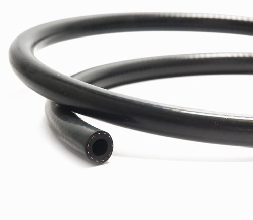 Wąż silikonowy zbrojony 22x4,8 Czarny, WP4.1bar BP12.3bar