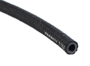 Wąż fi  5x10mm do paliw w oplocie bawełnianym