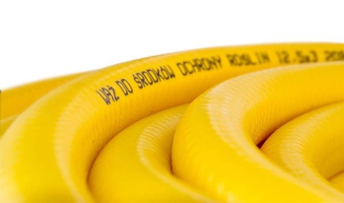 Wąż techniczny zbrojony 25*4,0mm (50m) ŻÓŁTY - A