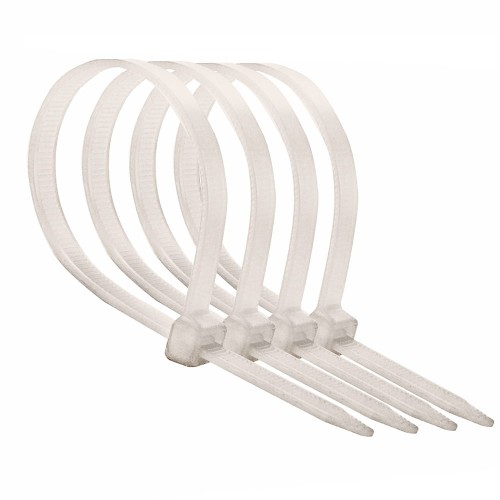 Taśma kablowa 8,8x500mm BIAŁA 100szt