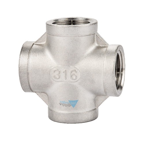 Czwórnik GW 3/8" nierdzewny