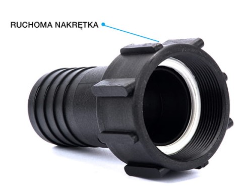 Nypel S60x6 GW -  12,5mm