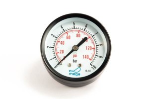 Mano-wakuometr -1/0bar tylny 1/4" suchy 63mm