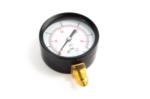 Manometr 16bar radialny,dolny 1/4 suchy 50mm