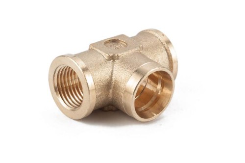 Trójnik T obrotowy gw M16 / zatrzask P5 / gw M16