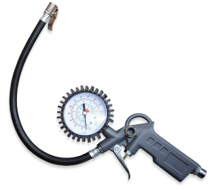 Pistolet do pompowania kół z manom.-blis