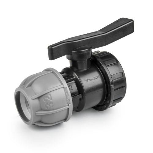 PN10 zawór do rur PE 20mm / GW1/2"