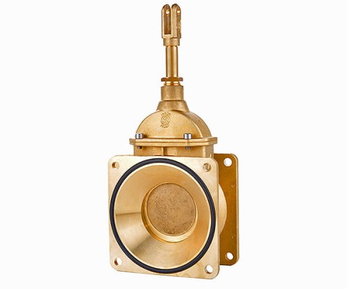 Zasuwa MZ 6" z dwoma flanszami