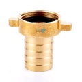 Końcówka węża 32mm z nakrętką GW 1 1/2' mosiądz