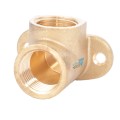 Kolano naścienne GW 1/2” 90st mosiądz GB