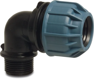 Kolano PP 25mm x 3/4" GZ PN10  PPL25X3/4Z