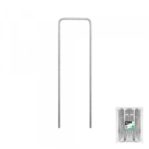 Szpilka metalowa galwanizowana "U" 3cm/ 15cm - 100 szt LUZ