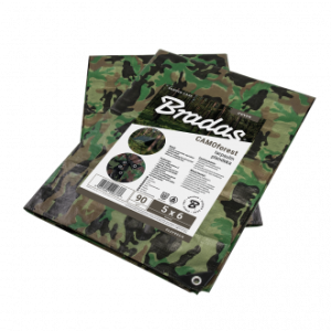 Plandeka kamuflażowa CAM 5mx8m 90g