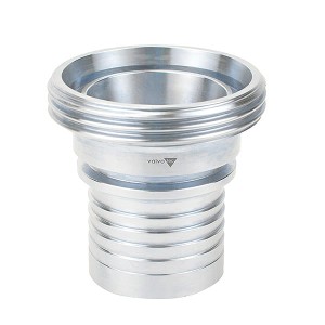 Męskie złącze spożywcze DN75(80) ząbkowane SS316