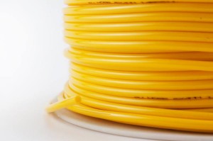 Rurka elastyczna poliuretanowa 12x8 żółta