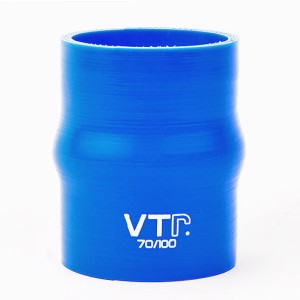 Silikon niebieski prosty HUMP 63mm  L=100mm