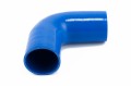 Kolano Silikonowe 90st. fi 18 dł. 150mm  Niebieskie EUR