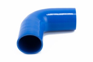 Kolano Silikonowe 90st. fi 54 dł. 150mm  Niebieskie EUR