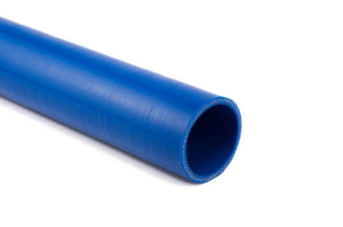 Przewód silikonowy fi  65, dł. 1m Niebieski NN