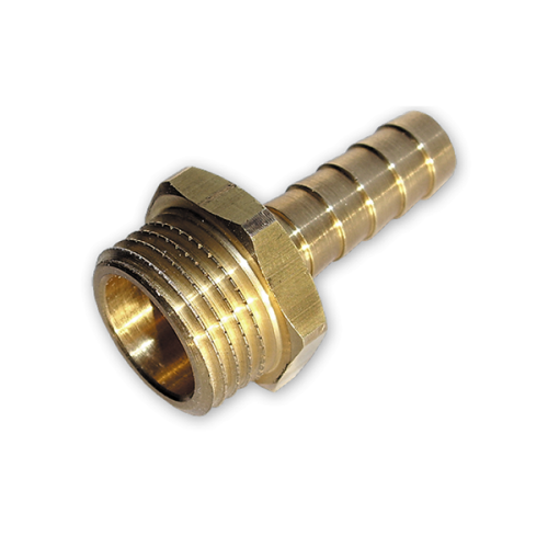 Nypel do węża 9mm GZ 1/2' MOSIĄDZ