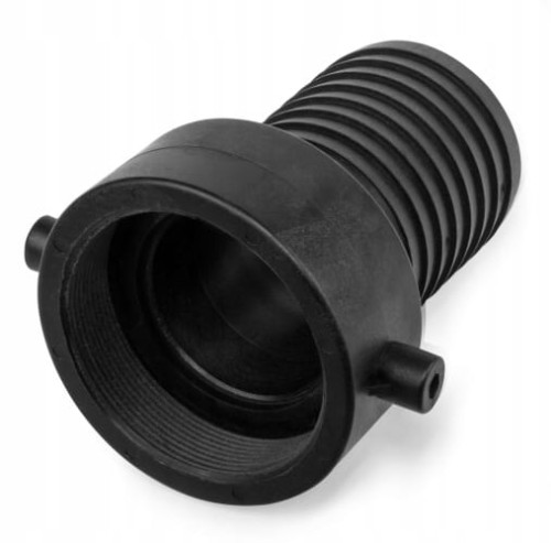 Króciec do węża 100mm x 4" GW z ruchomą nakrętką PP